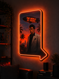 l’iconico scarface insegne led & design luxury