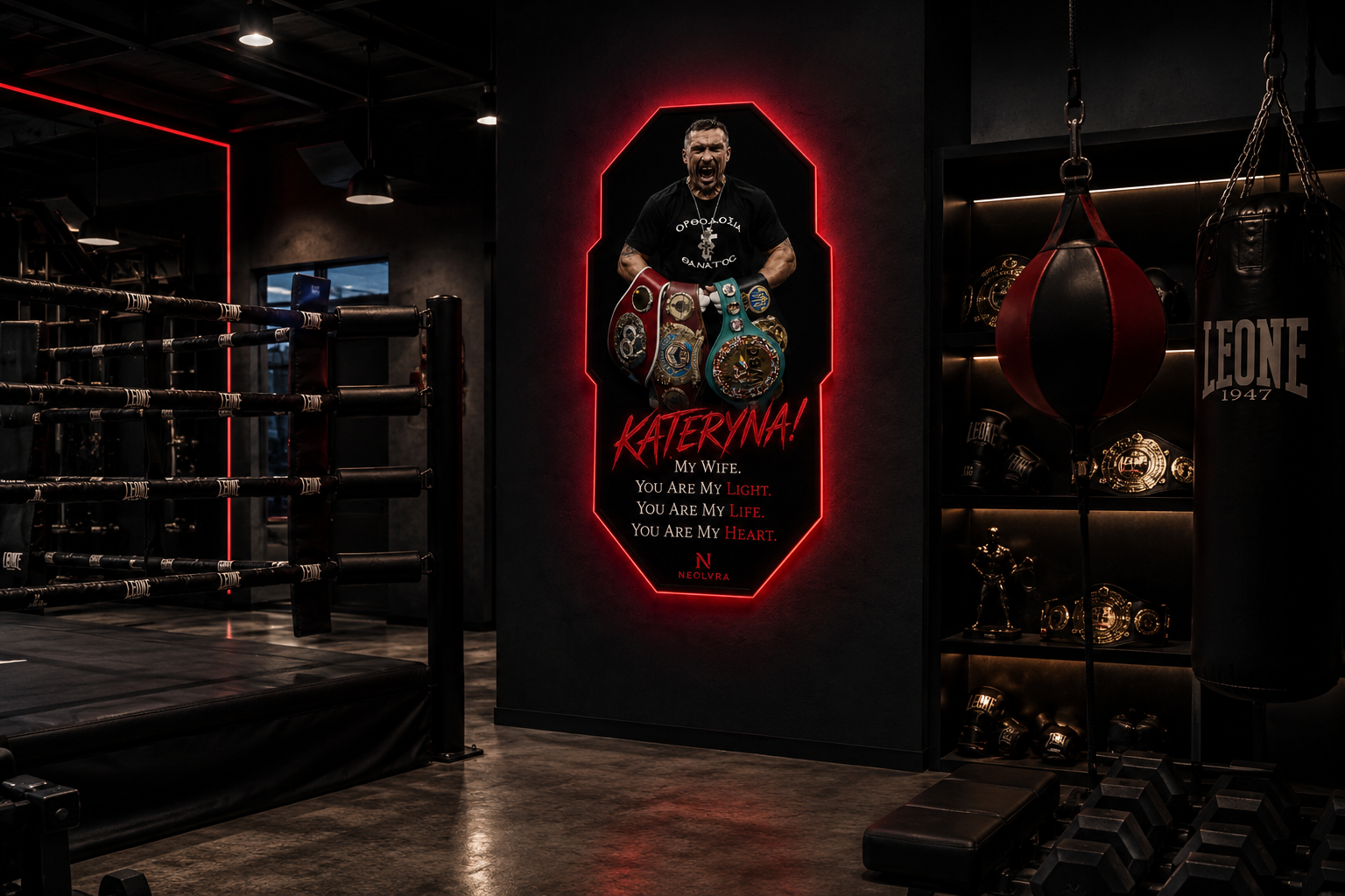 Usyk insegna led premium