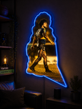 la leggenda Dios 10  insegna  led premium