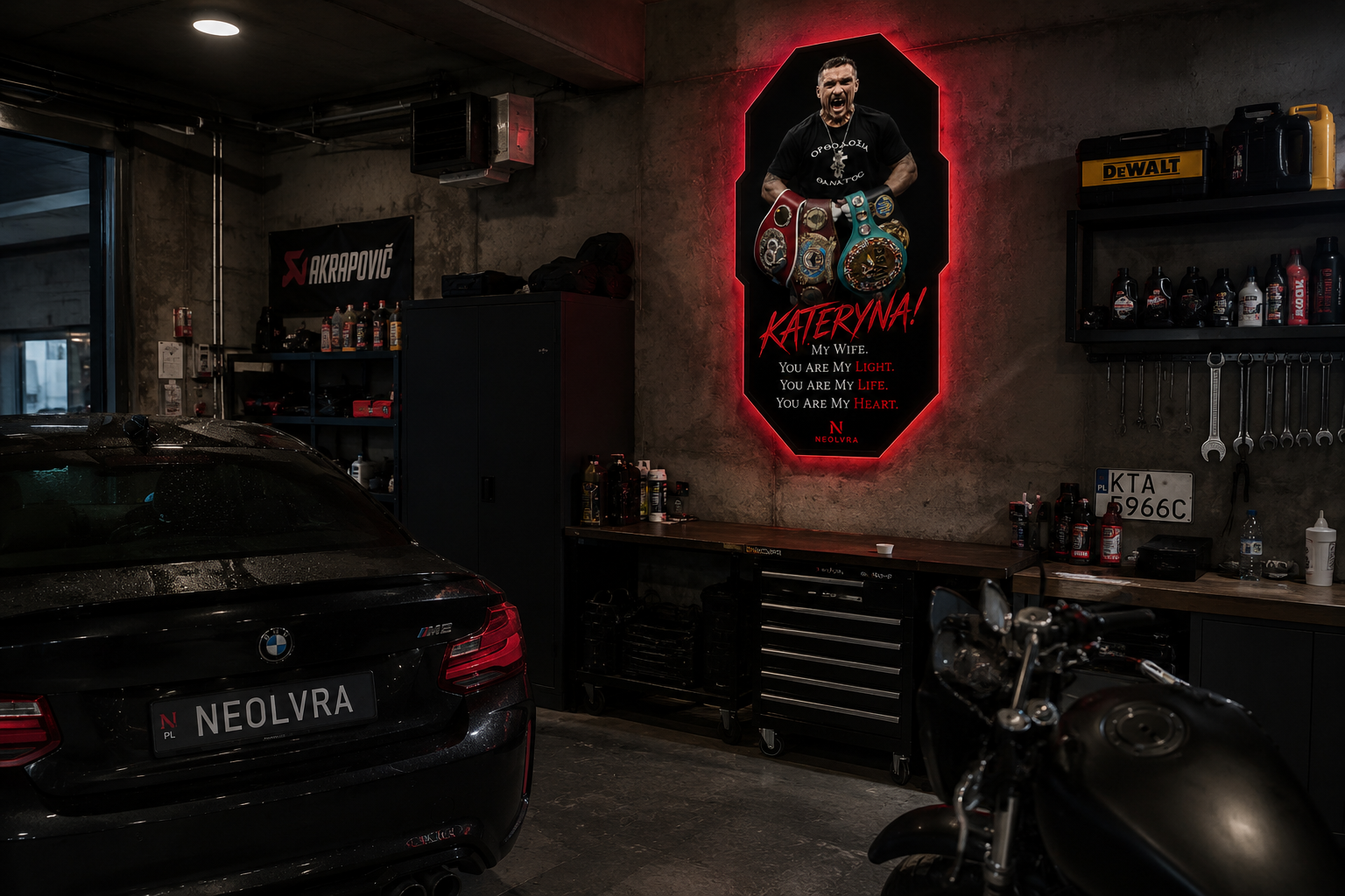 Usyk insegna led premium