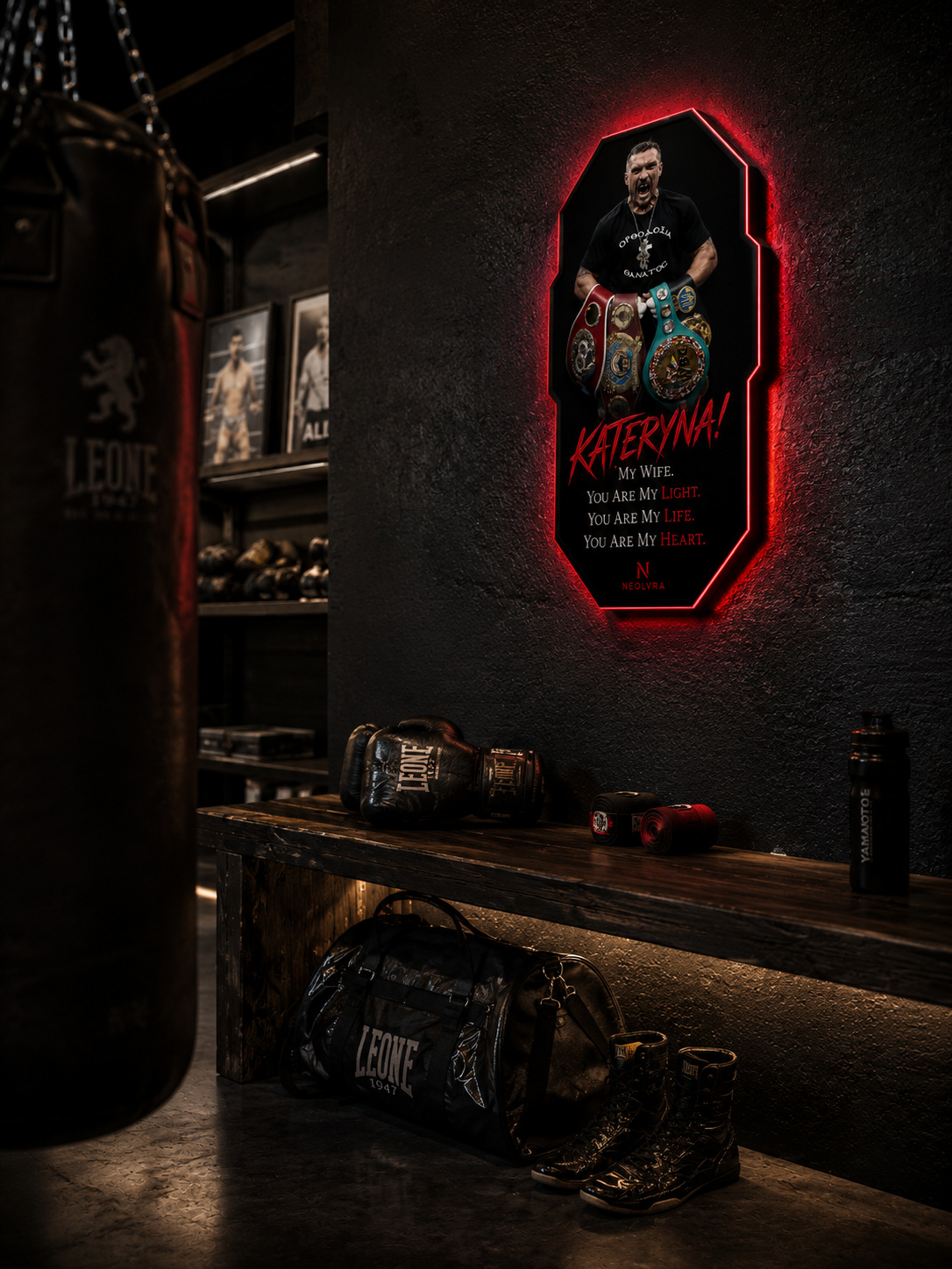 Usyk insegna led premium