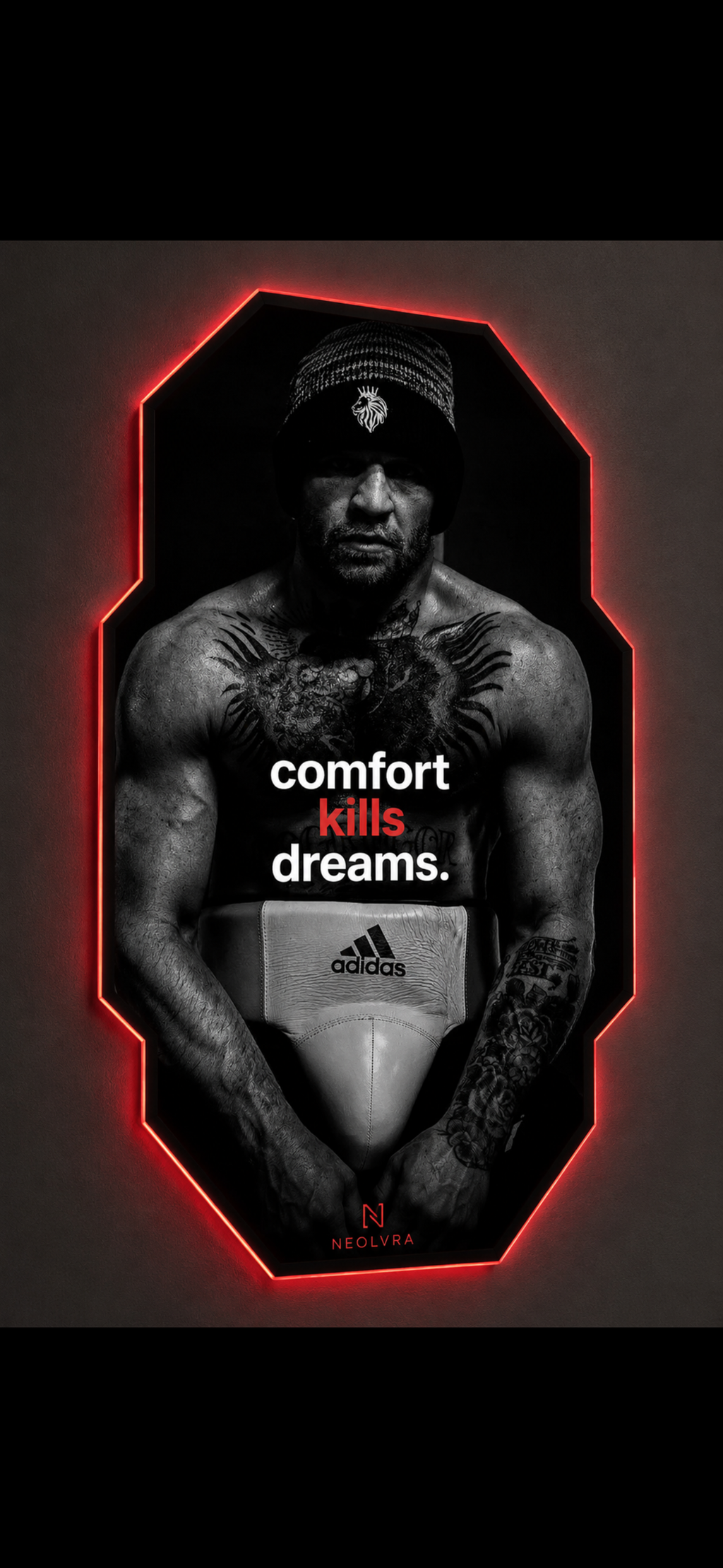 Conor McGregor insegne led premium